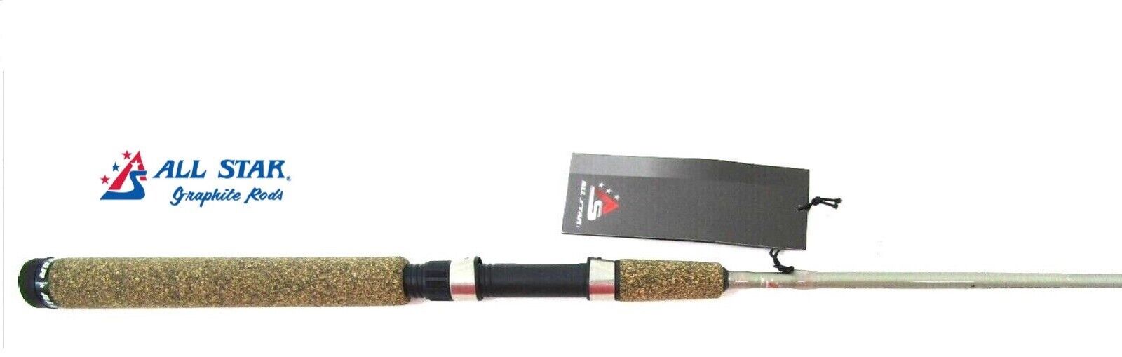 All Star PANFISH JIG Rod Graphite ASP Series Crappie Dock Shooter ...